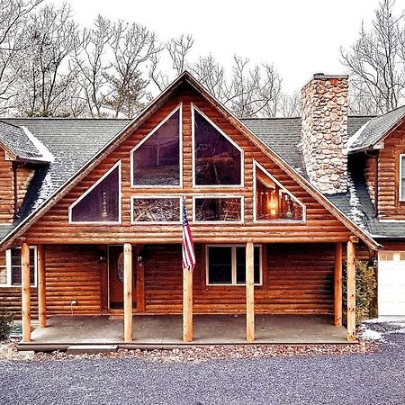 One Of A Kind Rustic Log Cabin Near Bryce Resort - Large Game Room - Fire Pit - Large Deck - Bbq Basye Kültér fotó