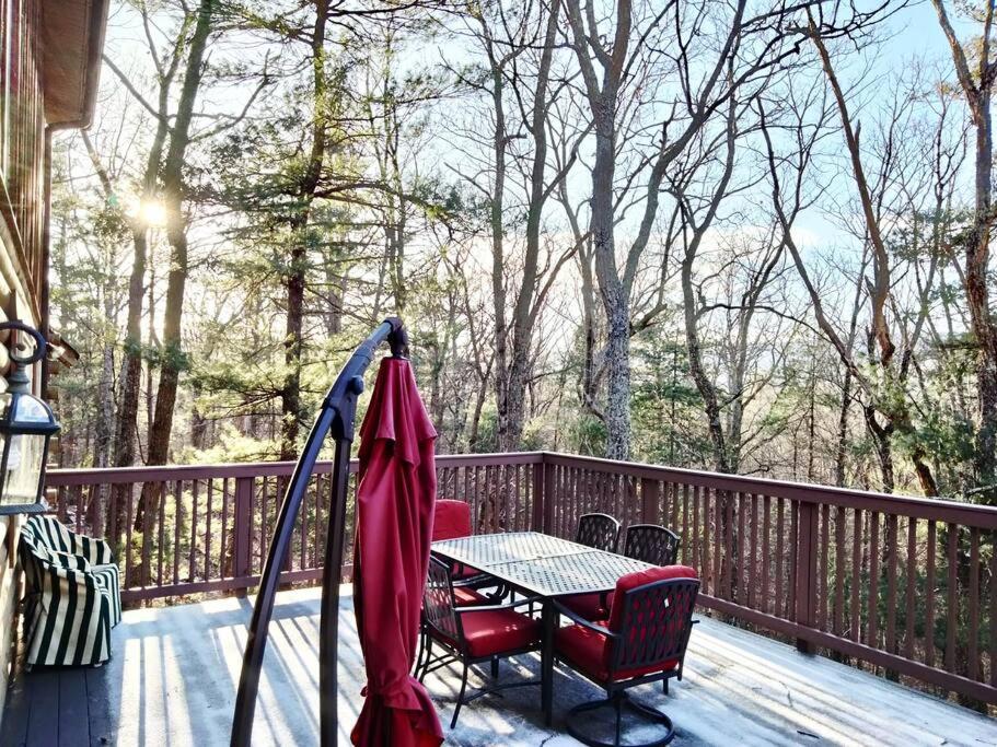 One Of A Kind Rustic Log Cabin Near Bryce Resort - Large Game Room - Fire Pit - Large Deck - Bbq Basye Kültér fotó