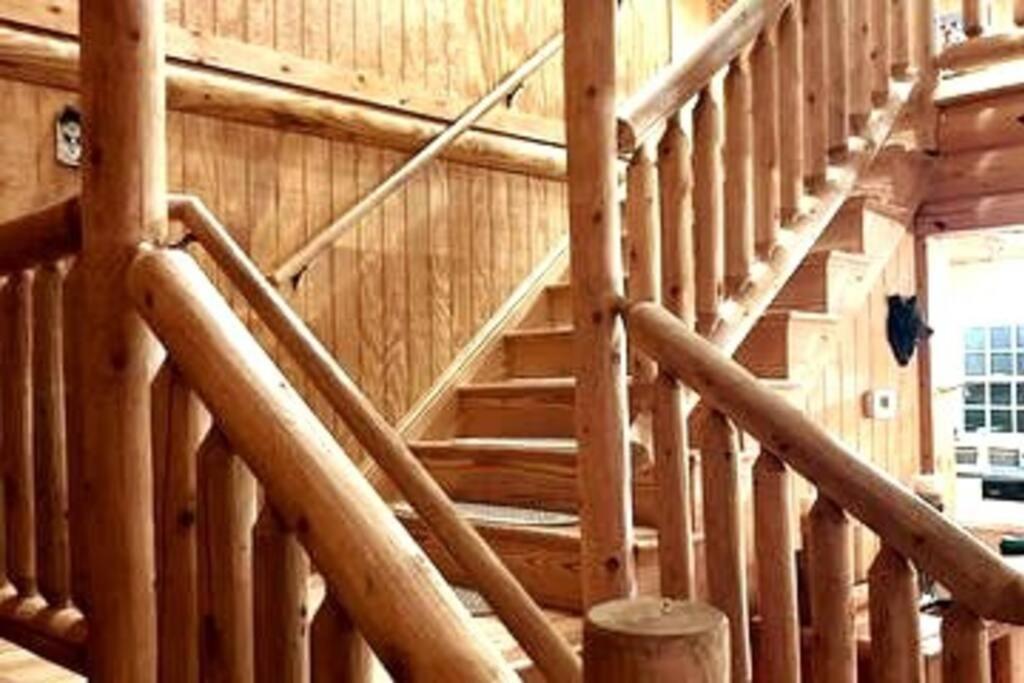 One Of A Kind Rustic Log Cabin Near Bryce Resort - Large Game Room - Fire Pit - Large Deck - Bbq Basye Kültér fotó