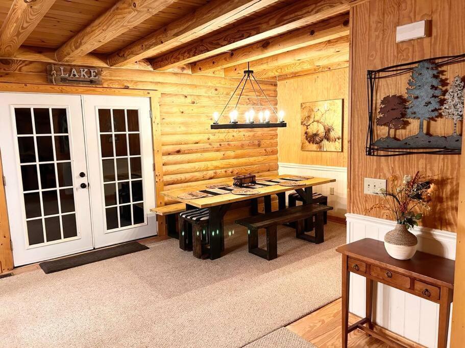 One Of A Kind Rustic Log Cabin Near Bryce Resort - Large Game Room - Fire Pit - Large Deck - Bbq Basye Kültér fotó