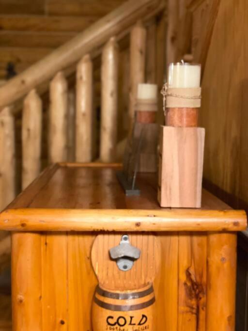One Of A Kind Rustic Log Cabin Near Bryce Resort - Large Game Room - Fire Pit - Large Deck - Bbq Basye Kültér fotó
