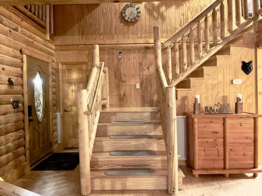One Of A Kind Rustic Log Cabin Near Bryce Resort - Large Game Room - Fire Pit - Large Deck - Bbq Basye Kültér fotó