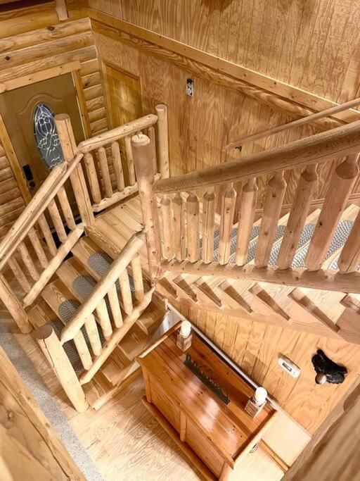 One Of A Kind Rustic Log Cabin Near Bryce Resort - Large Game Room - Fire Pit - Large Deck - Bbq Basye Kültér fotó