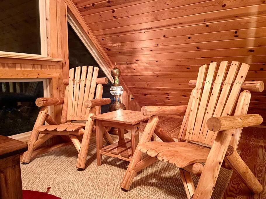 One Of A Kind Rustic Log Cabin Near Bryce Resort - Large Game Room - Fire Pit - Large Deck - Bbq Basye Kültér fotó