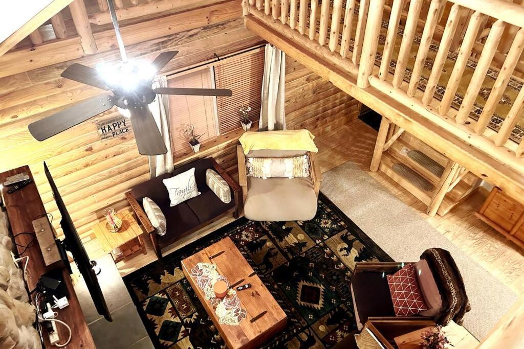 One Of A Kind Rustic Log Cabin Near Bryce Resort - Large Game Room - Fire Pit - Large Deck - Bbq Basye Kültér fotó